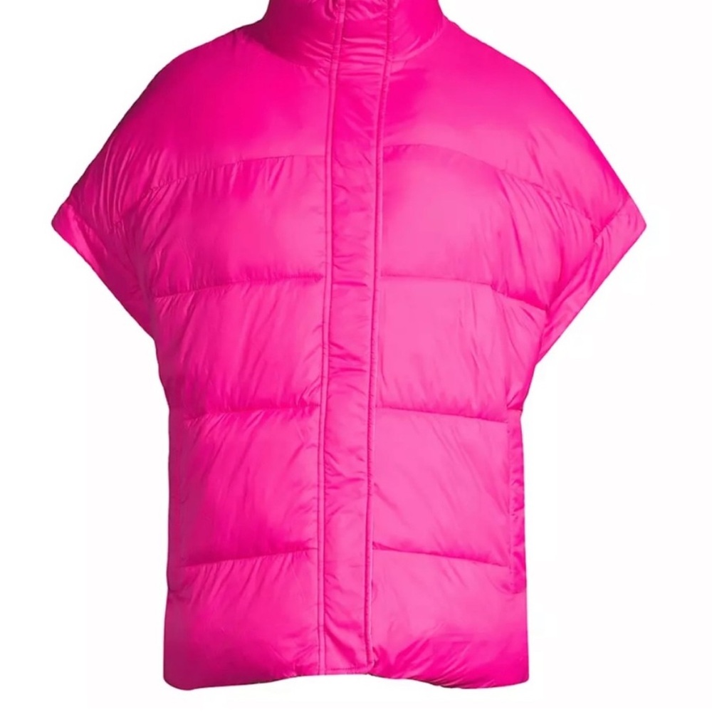 NWT Women’s Ugg Sydnee Reversible Vibrant Pink Puffer Vest